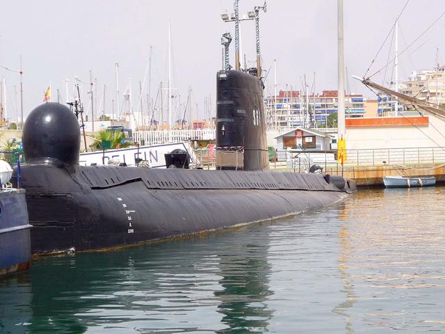 Spanish submarine Delfín